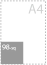 98-Square<br/><span style='font-size:11px;'>(9,8 * 9,8 cm)</span>
